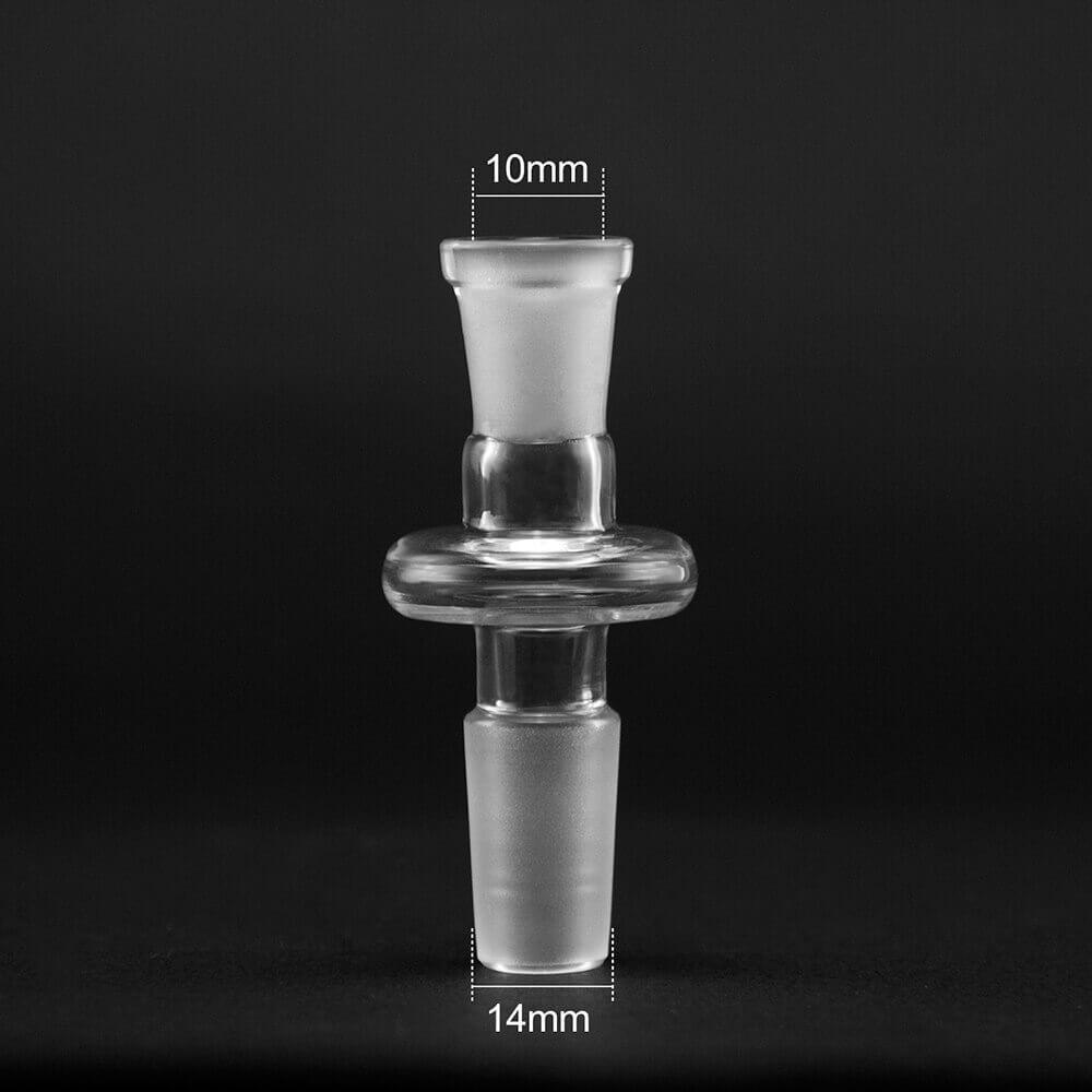 14mm Male to 10mm Female Glass Adapter
