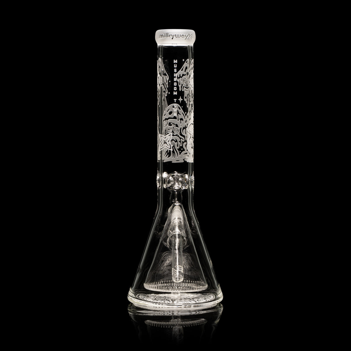 Mushroom Town 14 英寸 Collins 濾冰器燒杯水煙壺