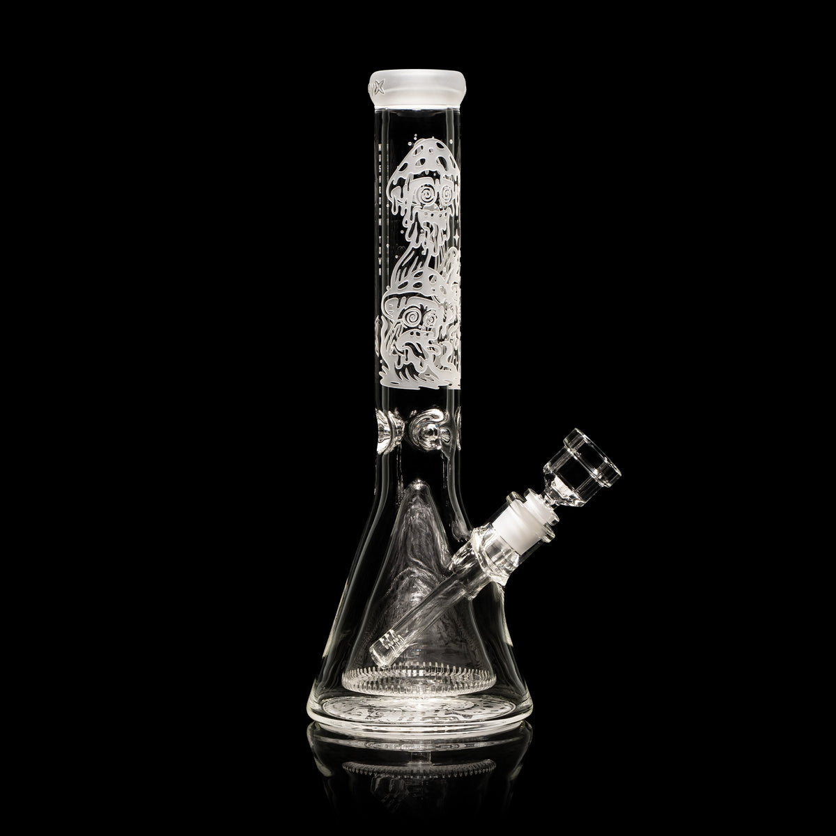 Mushroom Town 14 英寸 Collins 濾冰器燒杯水煙壺