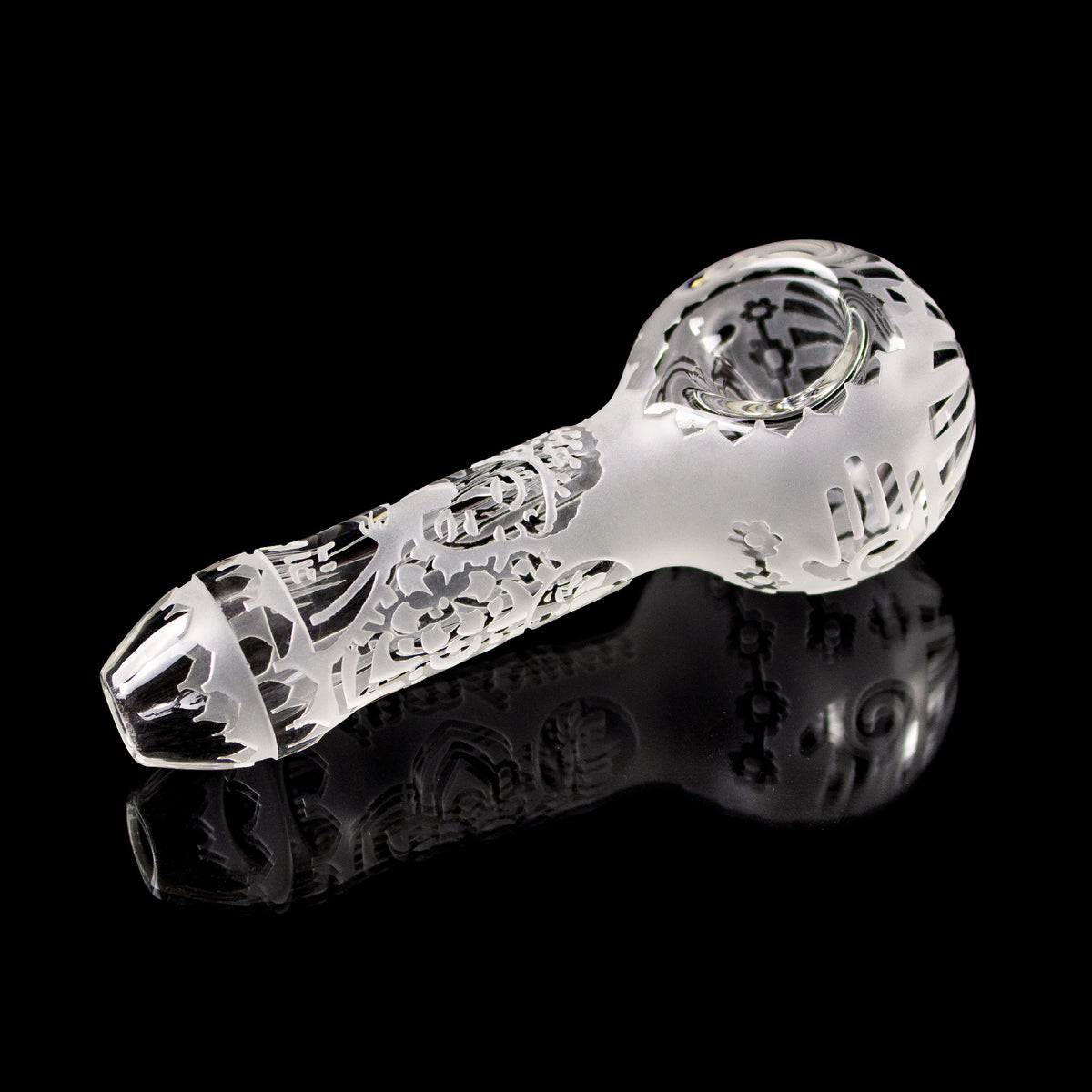 Buddha Clear Hand Pipe