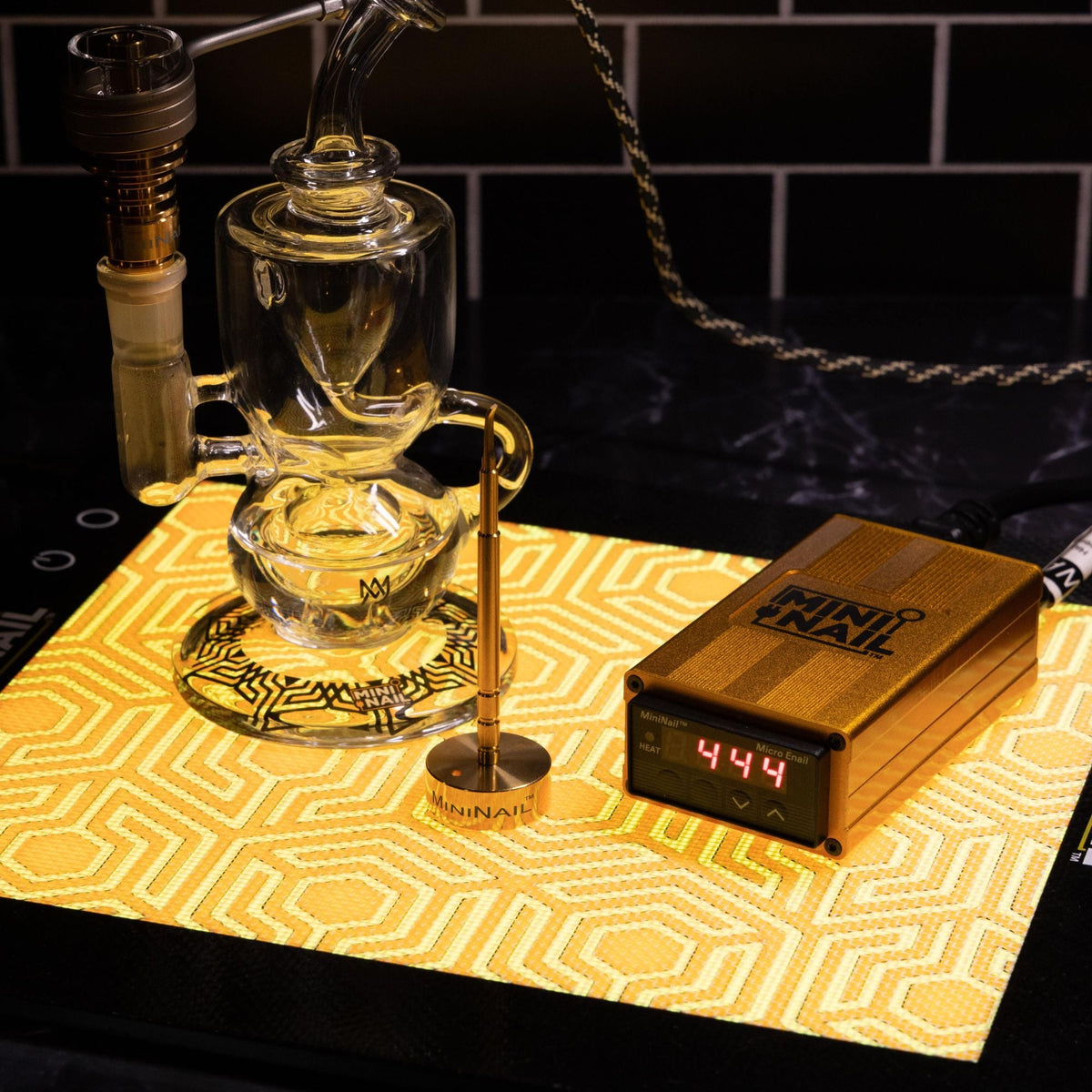 Backlit SlabPad Color Changing Dab Mat