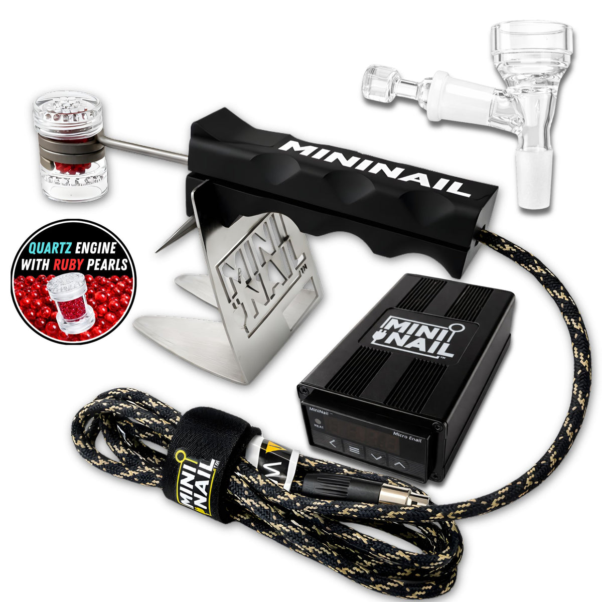 Flower Wand Pro - Quartz Engine Ball Vape Kit