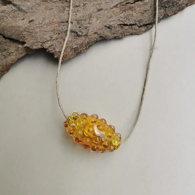 Hand Blown Glass Pendant - Style 2
