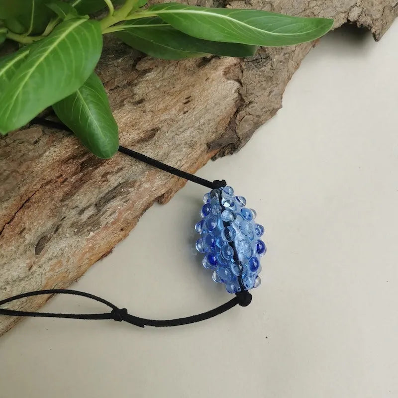 Hand Blown Glass Pendant - Style 9