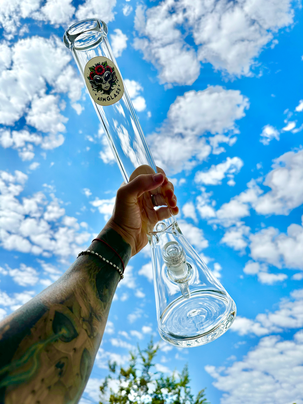 18" AFM OG 5mm Beaker Bong
