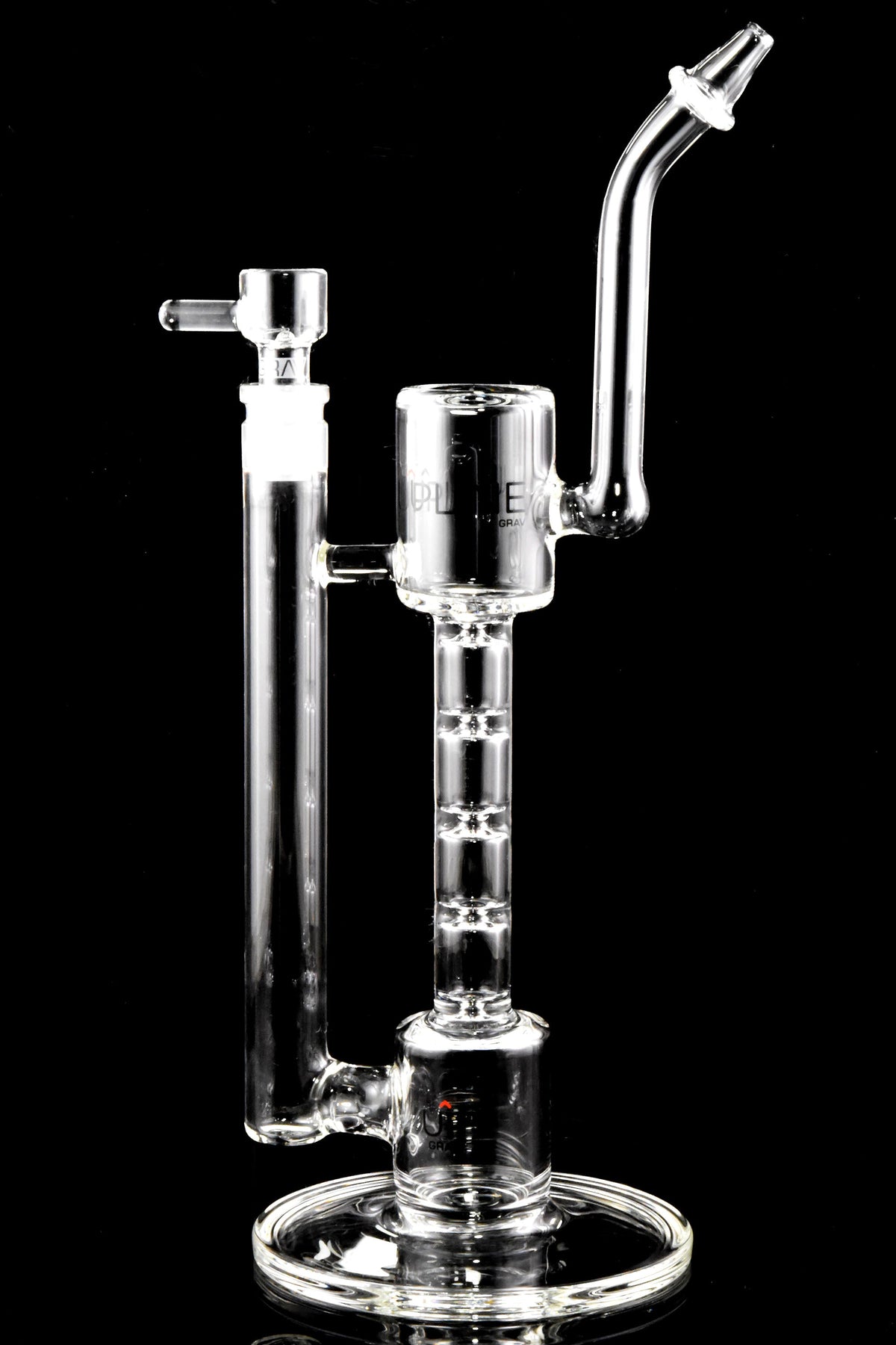 GRAV Upline Glass Bong – 12″ – 14 mm