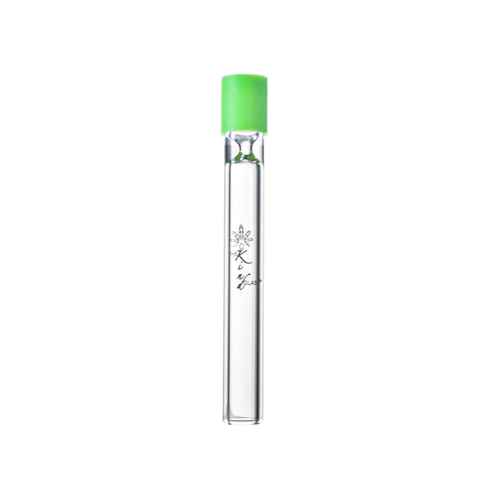 4″ Glass Chillum w/ Silicone Cap