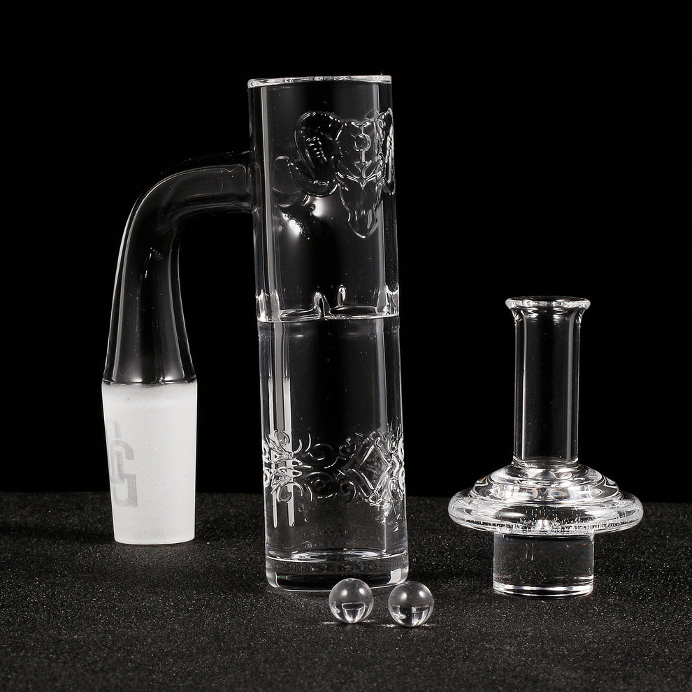 Full Weld Hurricane Quartz Banger Kit