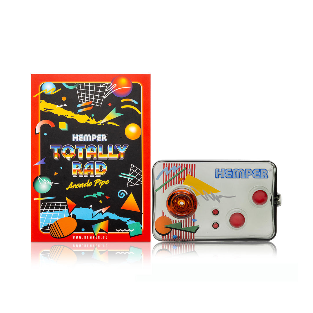Hemper Totally Rad Arcade Glass Pipe