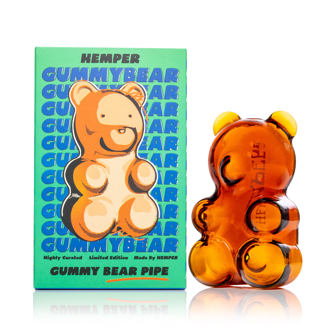 Hemper Gummy Bear Glass Pipe