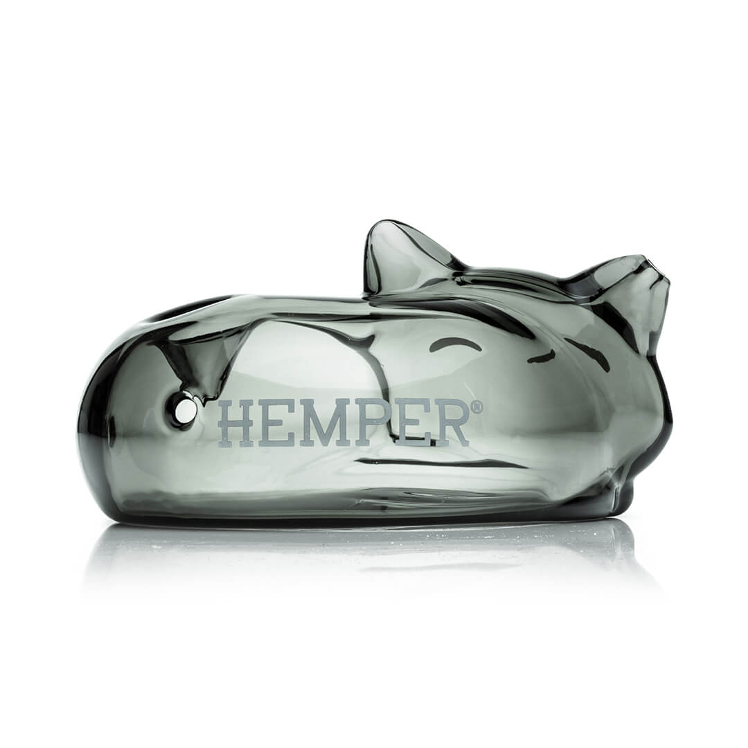 Hemper Alleycats Glass Pipe