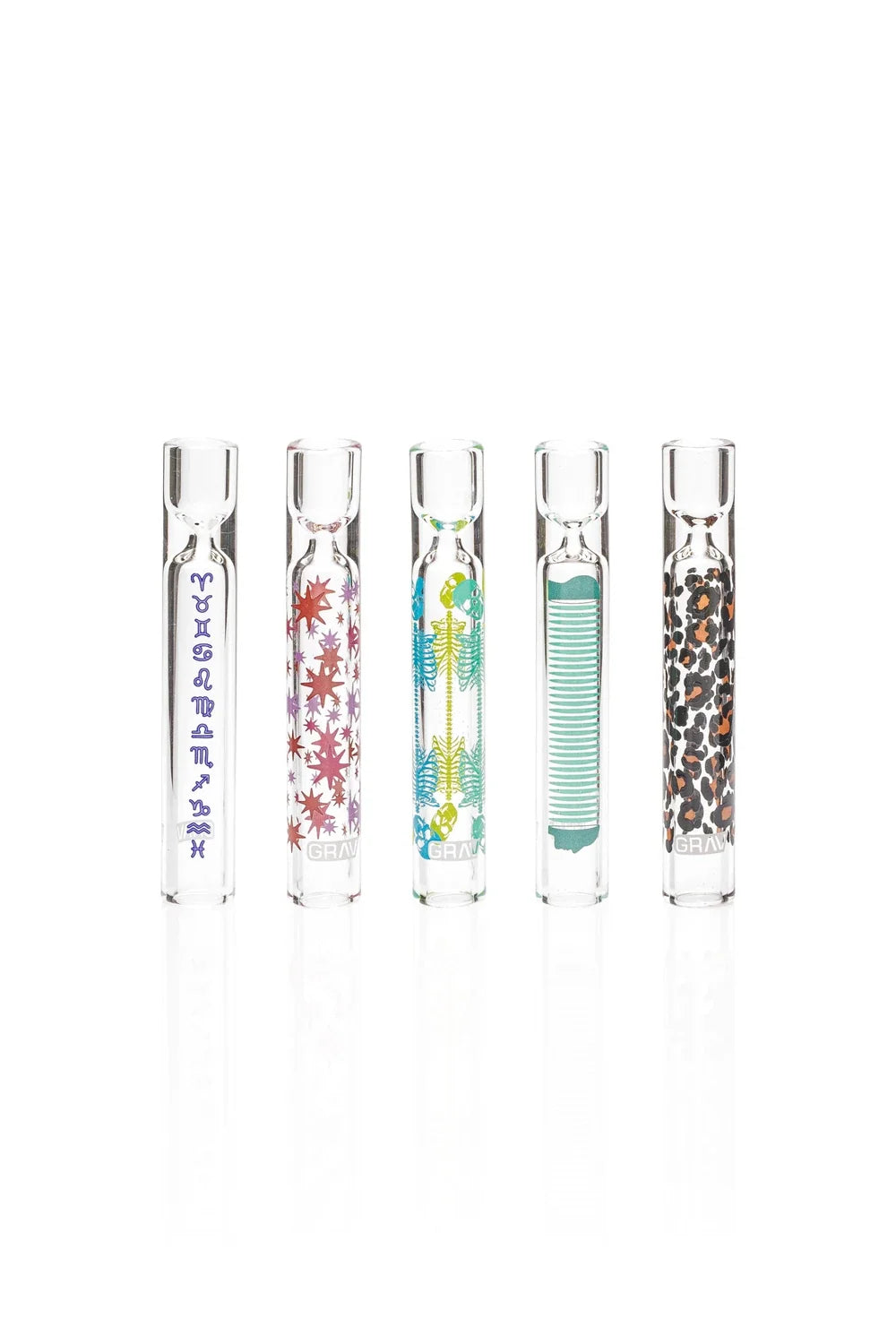 GRAV 12 mm Graphic Tasters – Patterns – 5-Pack – Assorted