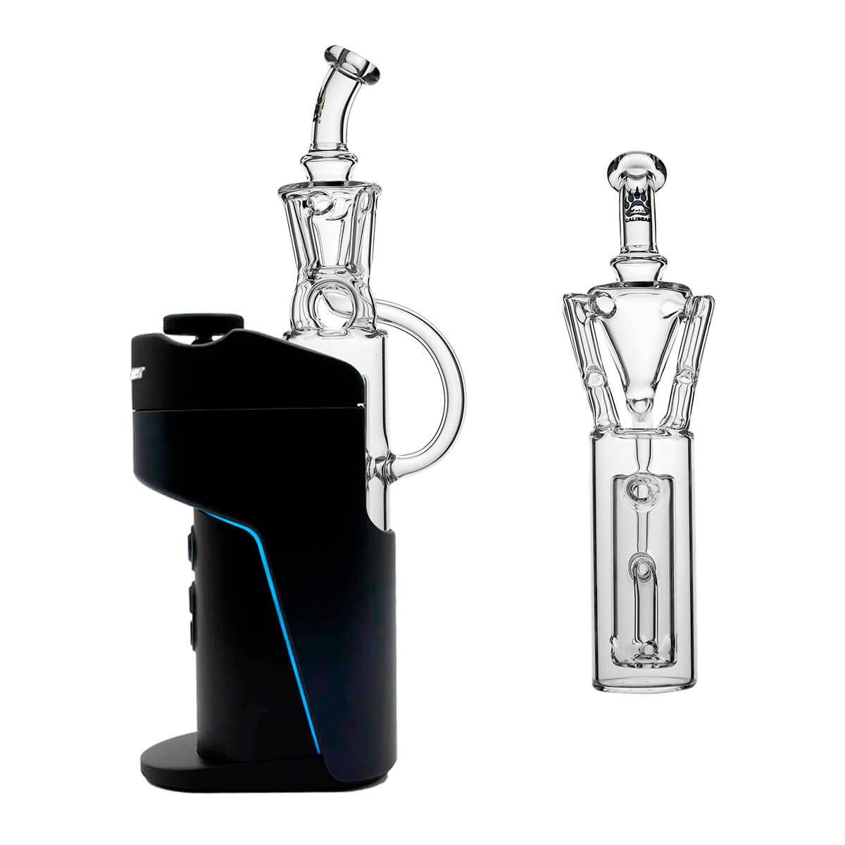 Calibear Quad Recycler Glass Attachment for Dr. Dabber Switch Go