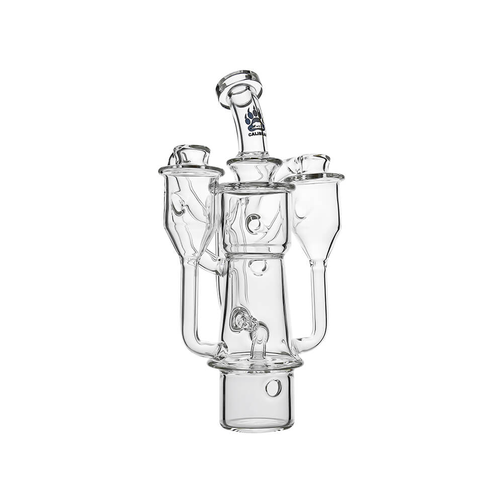 Calibear Dual Chamber Recycler Glass Attachment for Dr. Dabber Switch 2