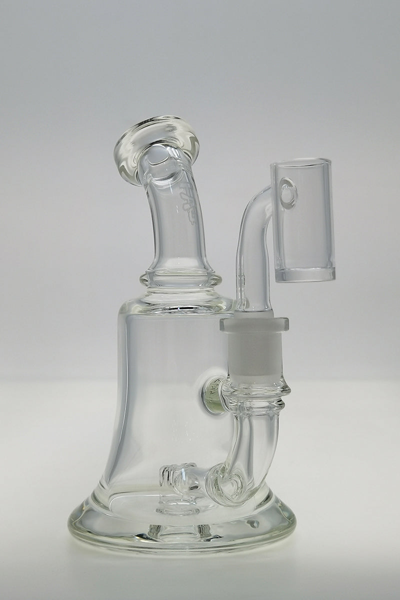 TAG - 6.5" Bent Neck Micro Super Slit Puck w/ Bellow Base 50x5MM (14MM Female)