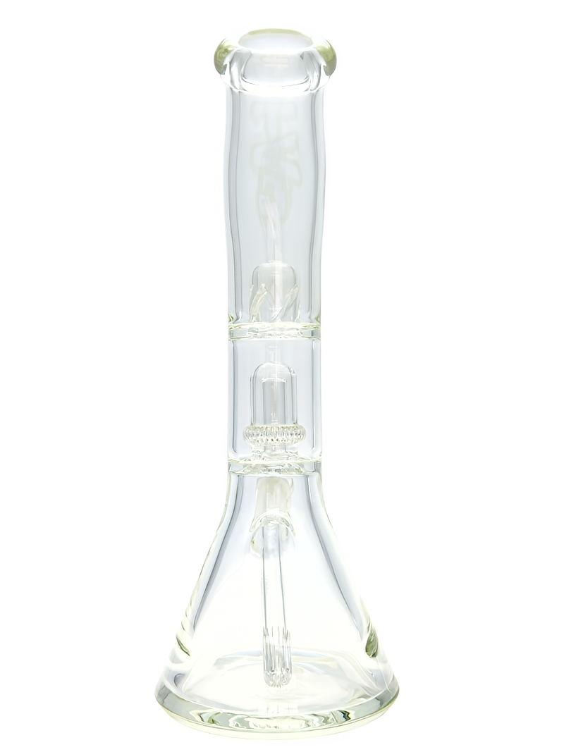 TAG - 14" Bent Neck Super Slit UFO Beaker 50x7MM - 18/14MM Downstem (4.00")