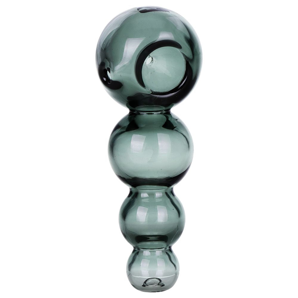 PACK DE 4 UDS. - Pipa de cuchara esférica Pulsar - 4" / Azul, Verde, Rosa, Humo