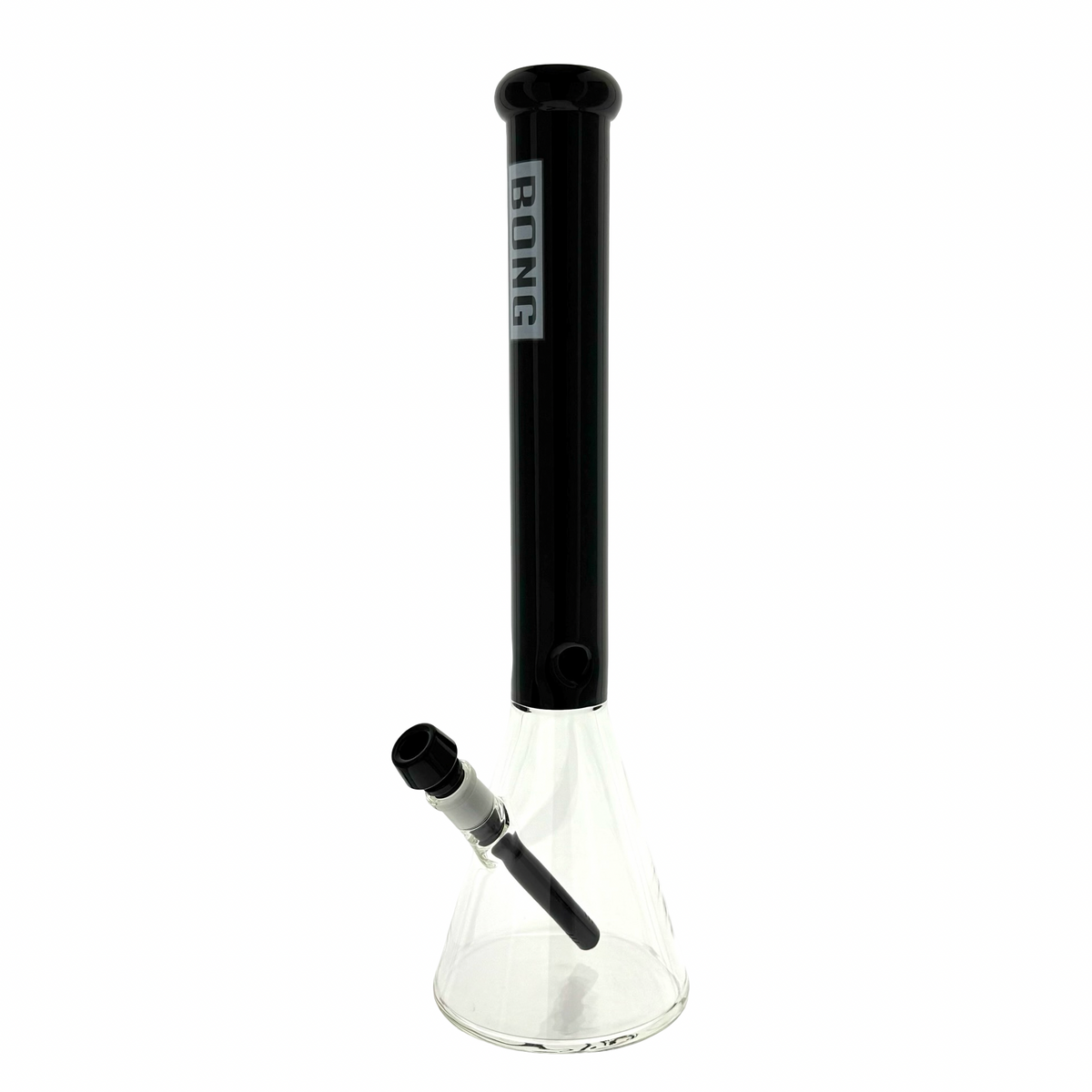 BONG 18" Beaker Base Bong BLACK