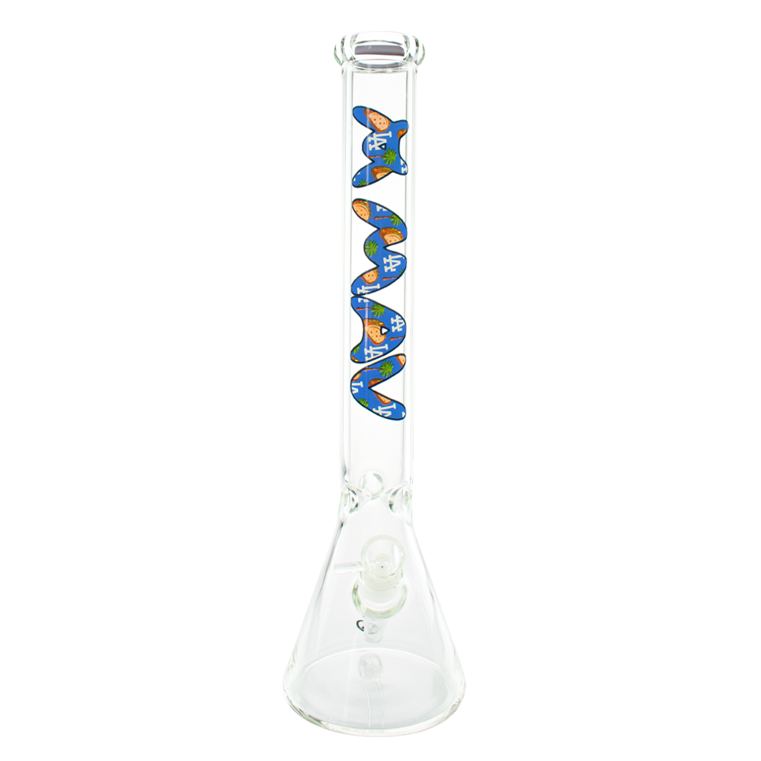 18" Top City special slab Beaker Bong collection