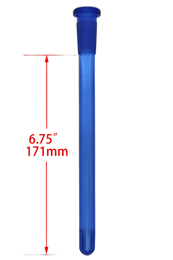 TAG - 18/14MM Closed End Rounded Super Slit Showerhead Downstem