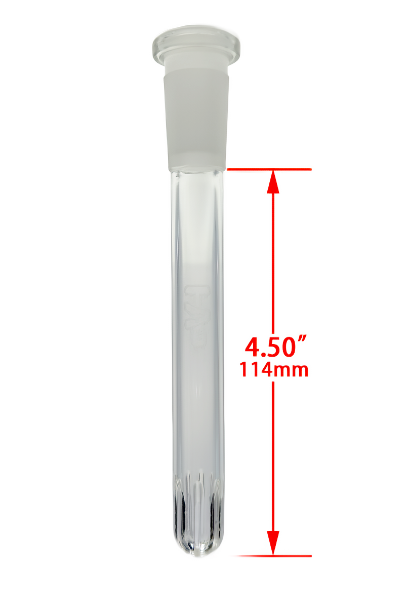 TAG - 18/14MM Closed End Rounded Super Slit Showerhead Downstem