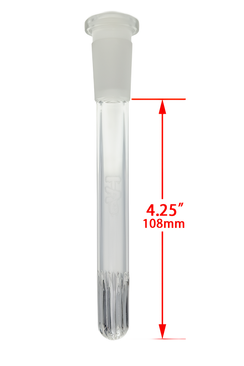 TAG - 18/14MM Closed End Rounded Super Slit Showerhead Downstem