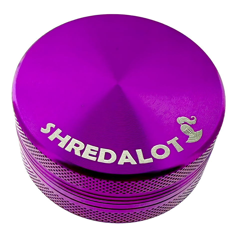 AFM Sir Shredalot 2-Piece Metal Herb Grinder – 63 mm Aluminum Grinder