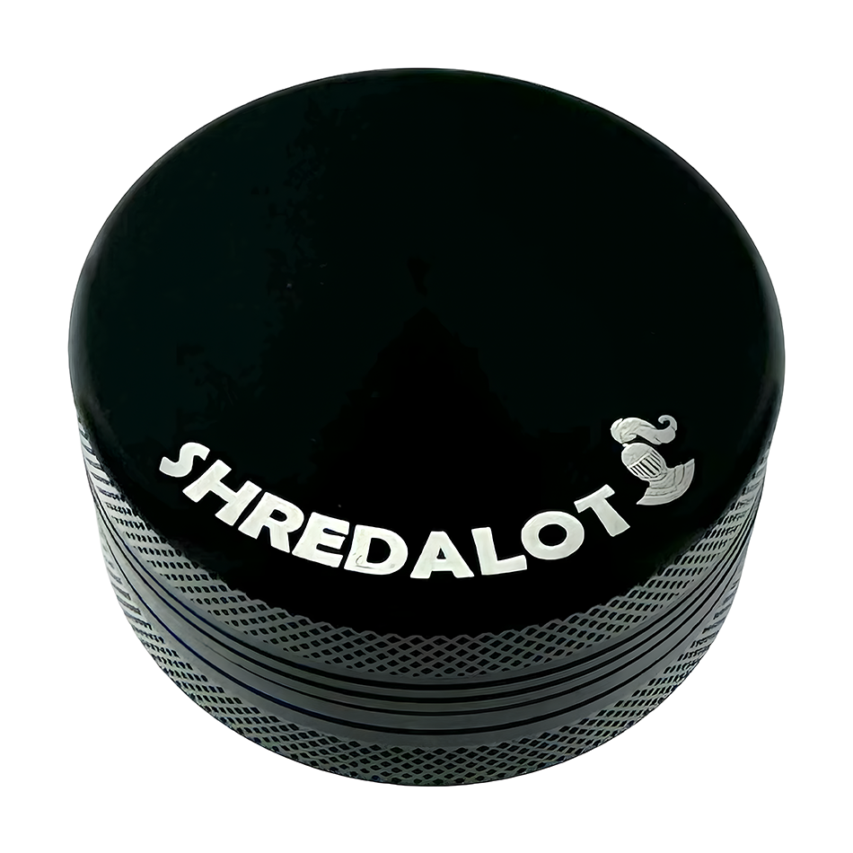 AFM Sir Shredalot 2-Piece Metal Herb Grinder – 63 mm Aluminum Grinder
