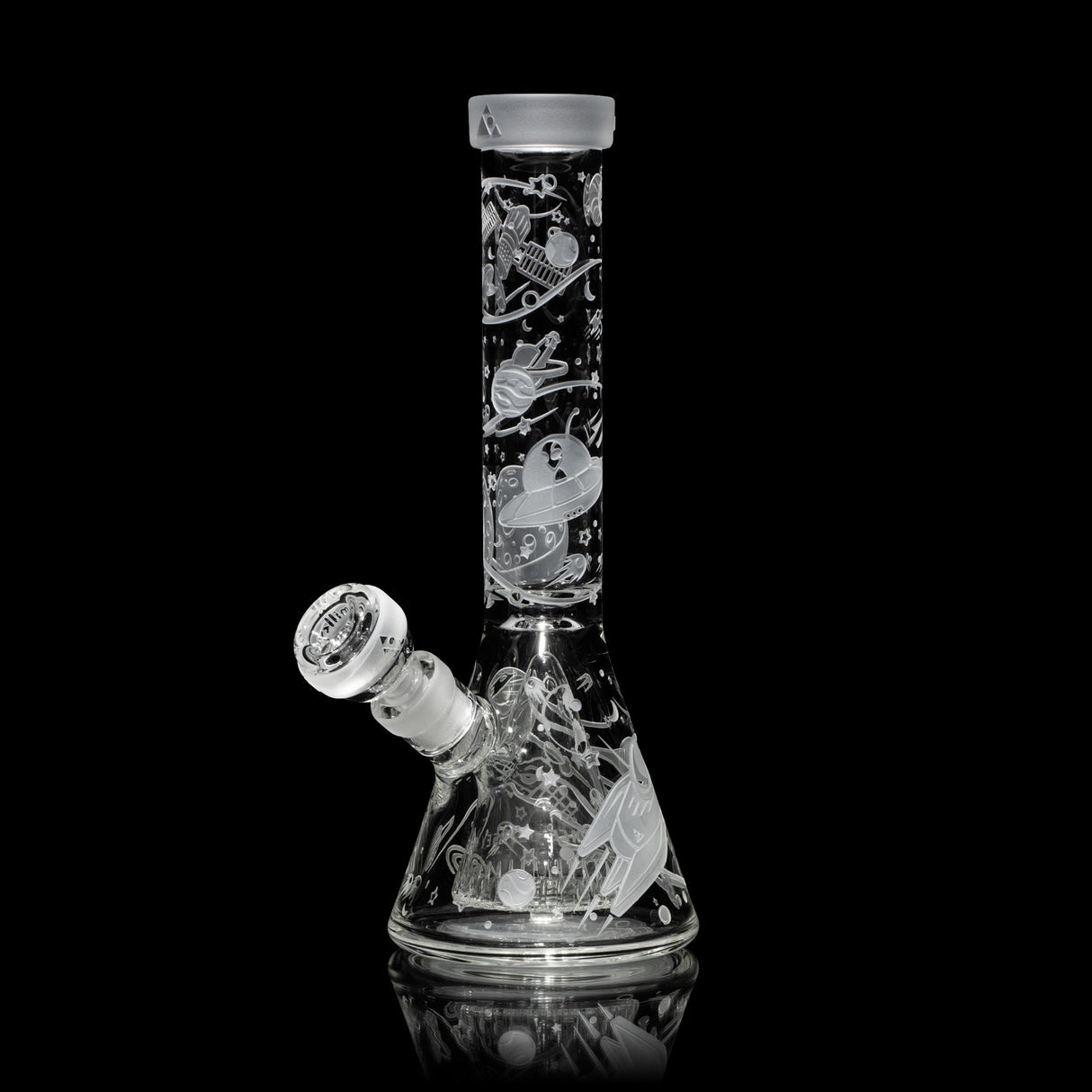 3D 太空漫遊 11 吋燒杯型 Bong,附 Collins Perc