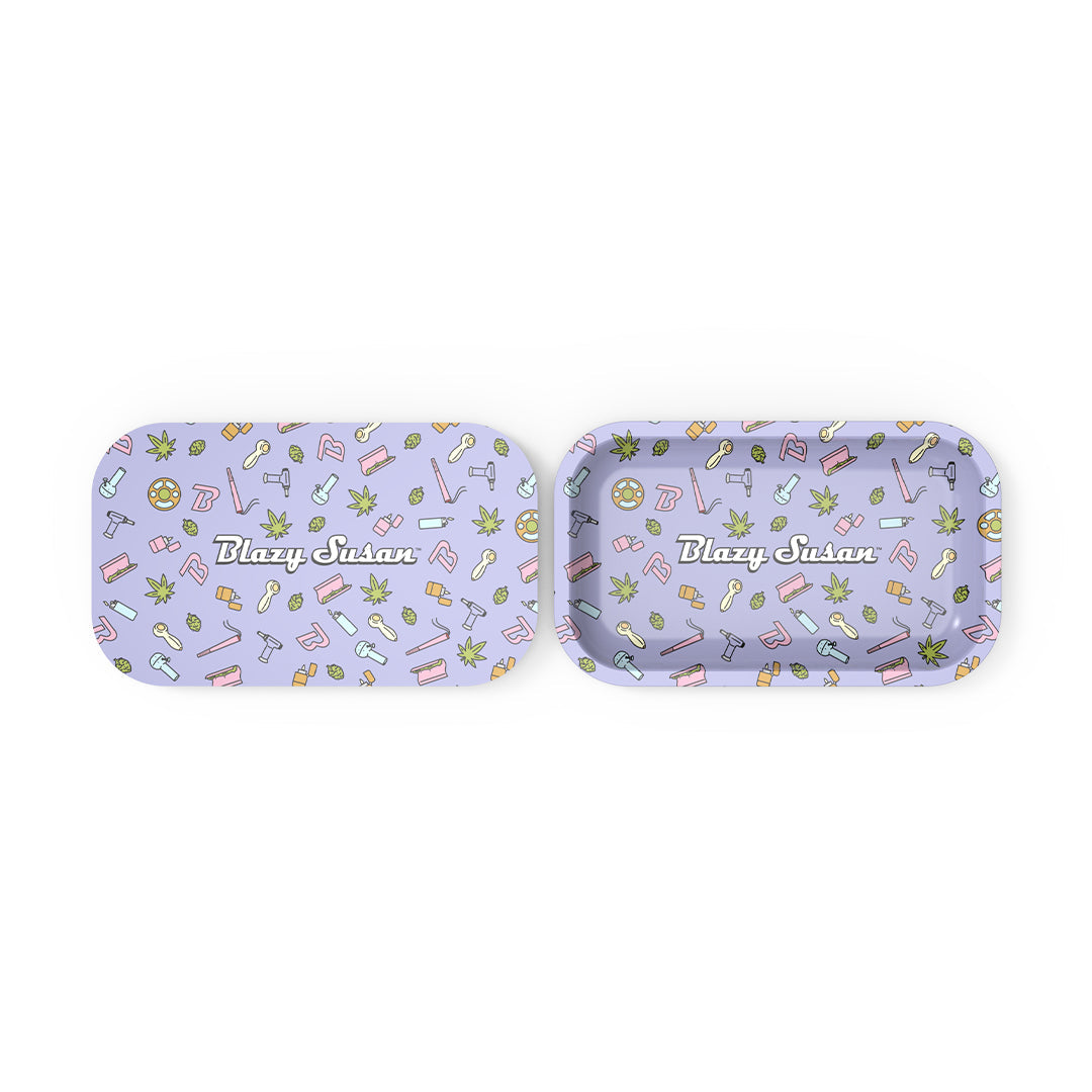 Blazy Susan Rolling Tray (with Lid)