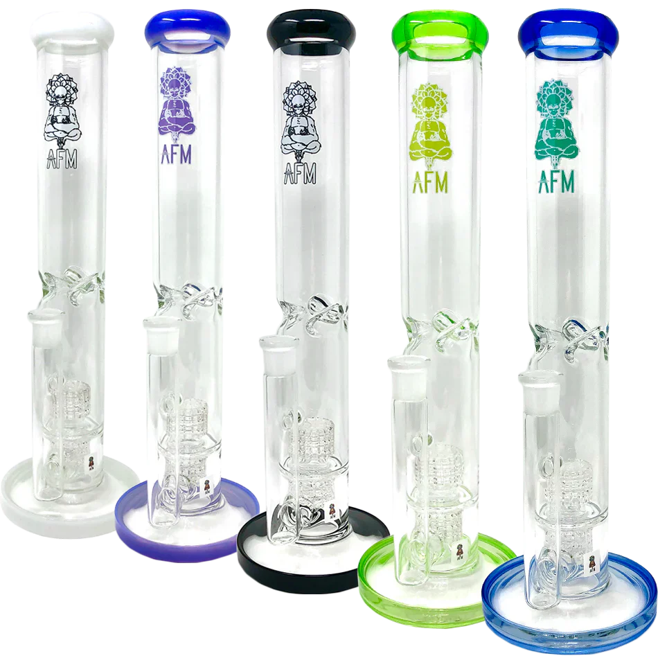 13″ AFM Matrix Straight Tube Bong
