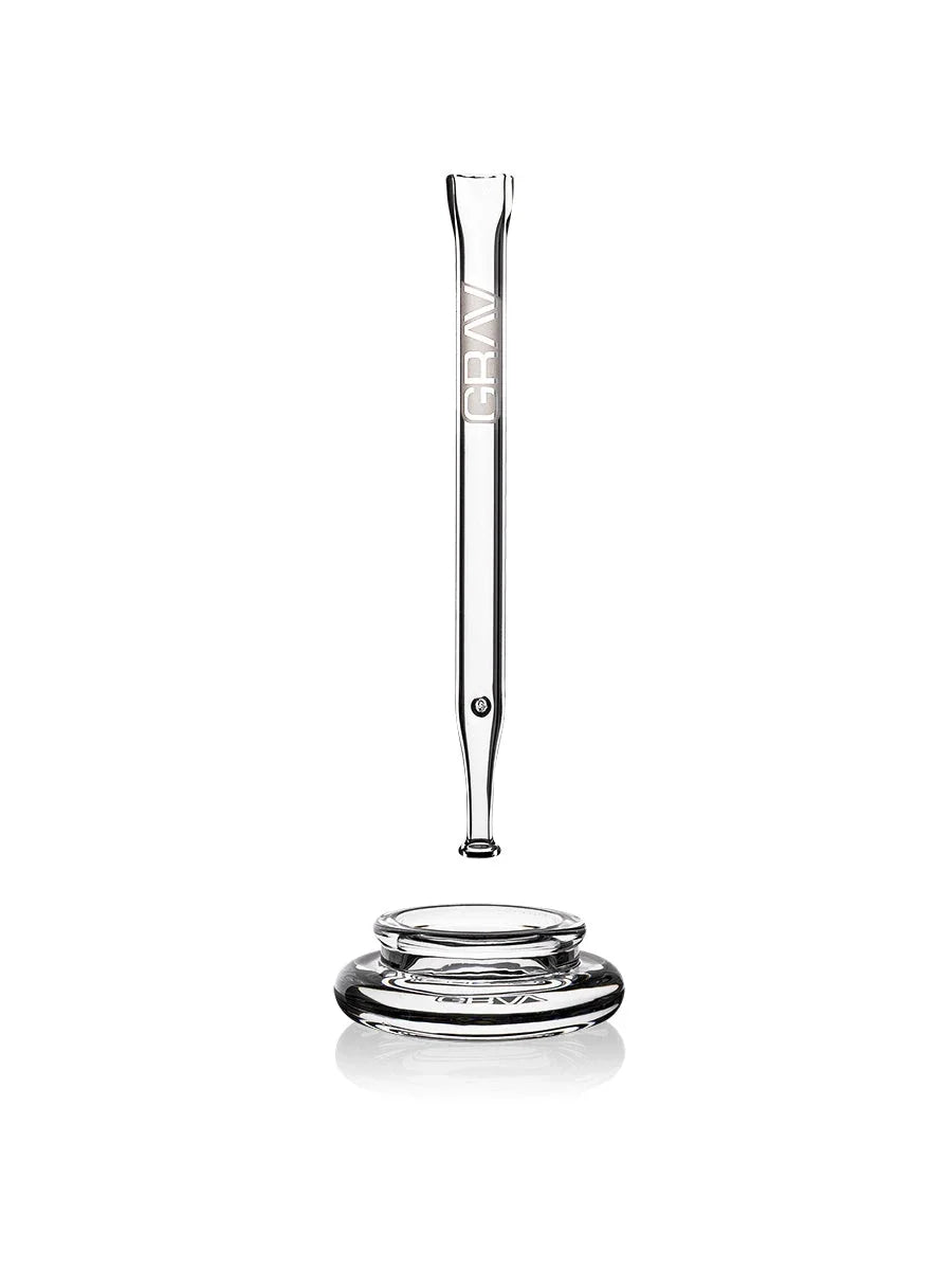 GRAV Quartz Dab Straw & Borosilicate Dish Set