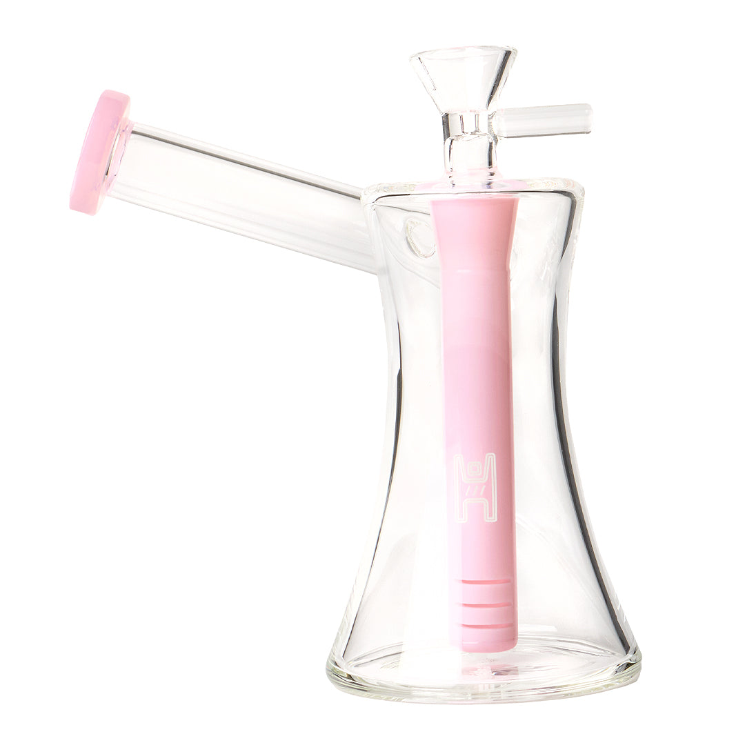 人類級 6 吋沙漏型側斗管式氣泡水煙斗