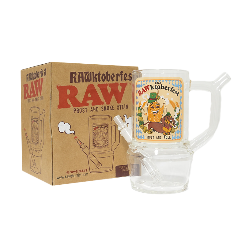 RAW RAWktoberfest 啤酒節專用煙燻啤酒杯 – 7.5 英吋