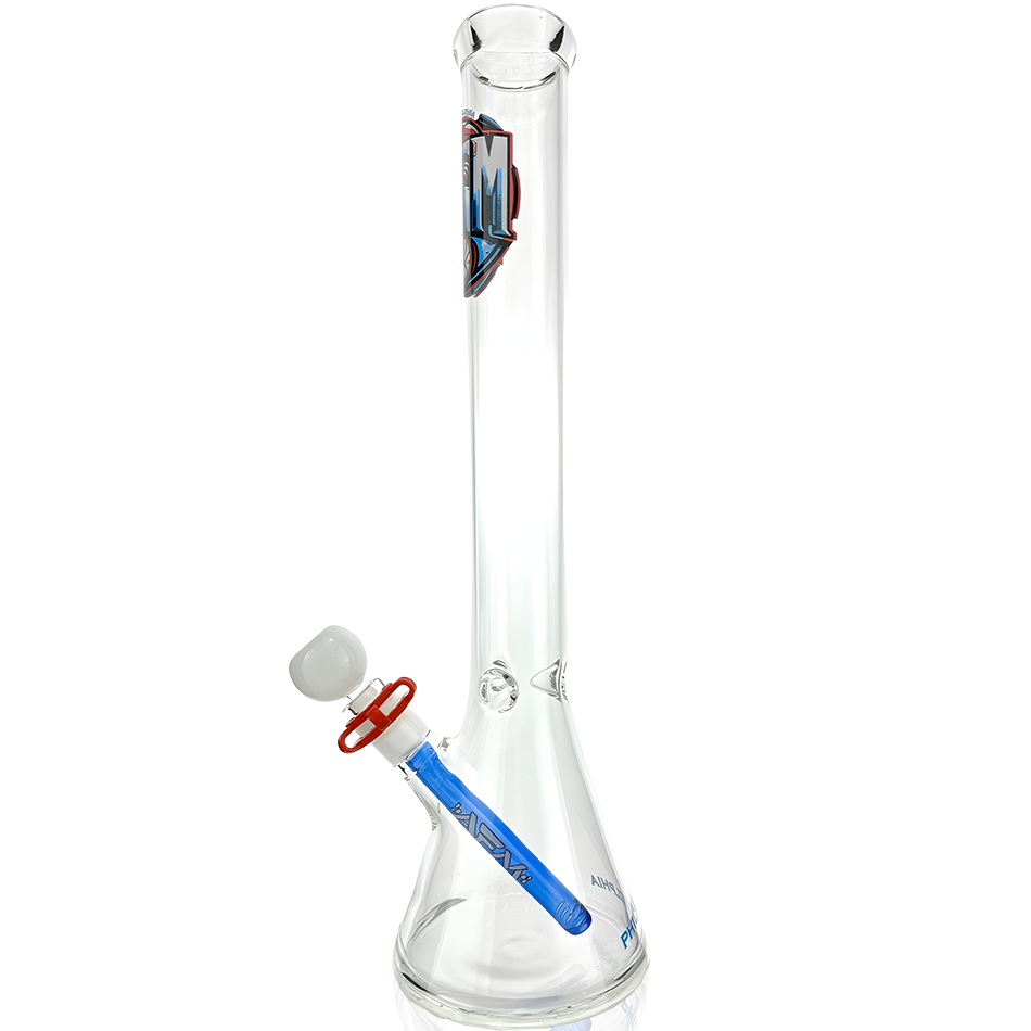 18" Philly Beaker Bong Bundle