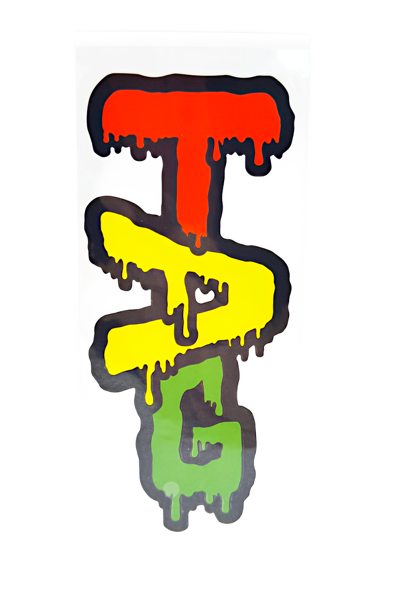 TAG - Wavy Label Sticker 3.50" x 2.00"