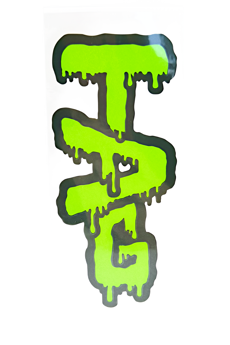 TAG - Wavy Label Sticker 3.50" x 2.00"