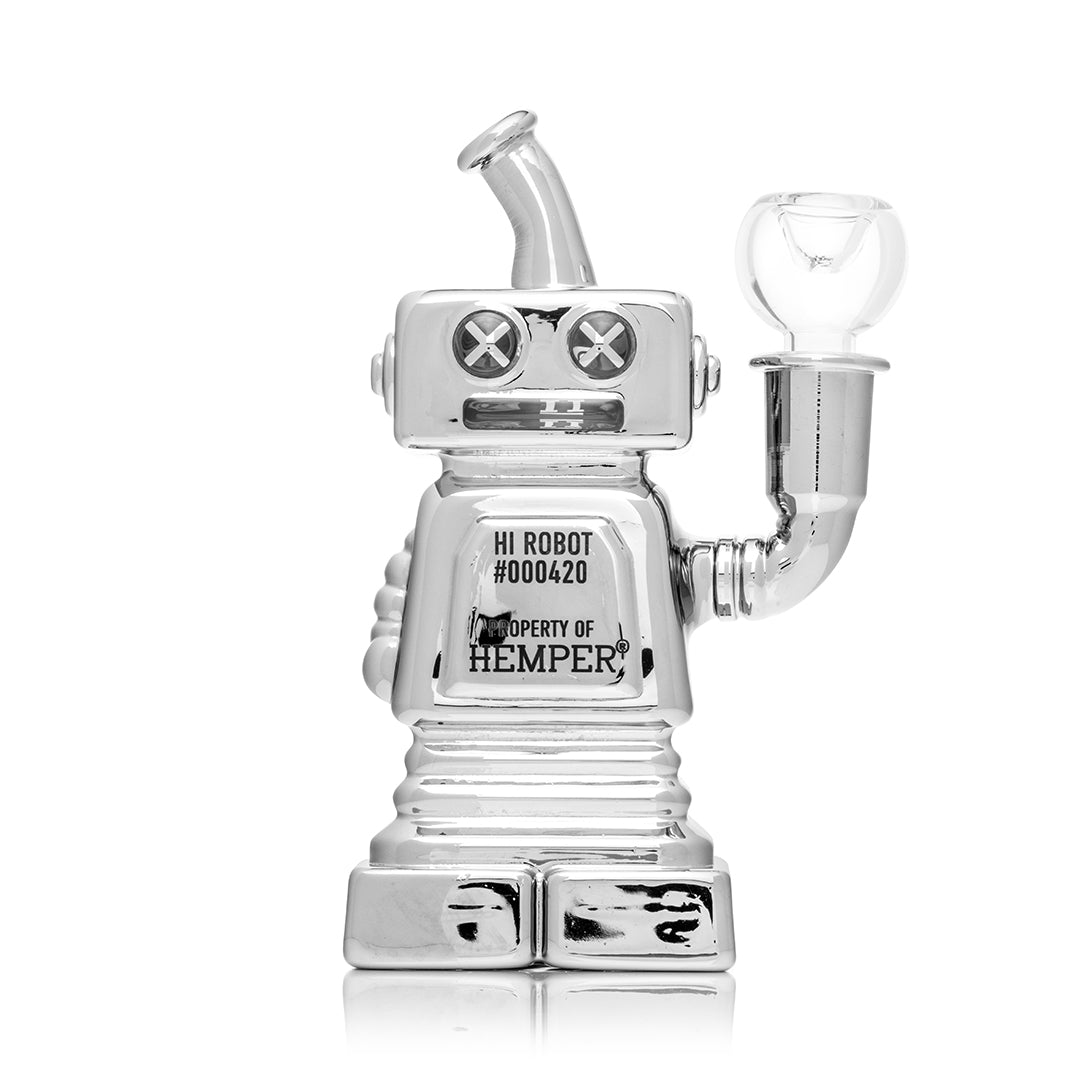 Hemper Hi-Robot Glass Water Pipe