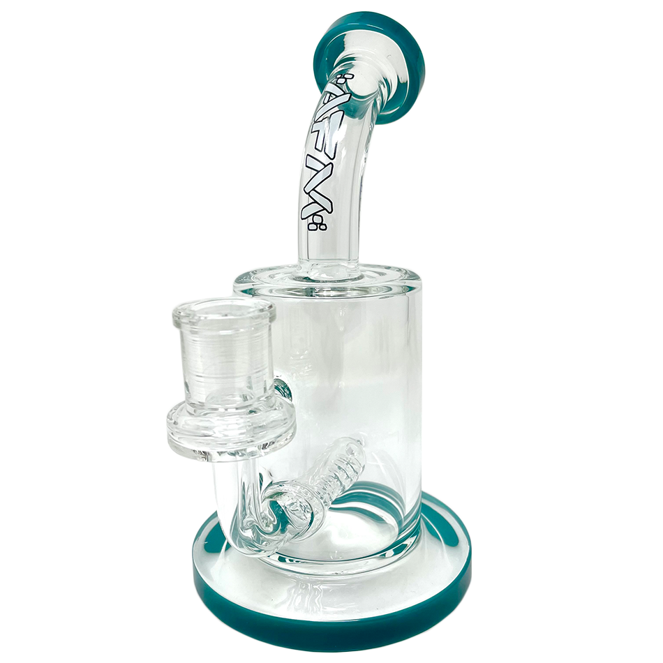 7.5" AFM Clear Glass Inline Perc Dab Rig