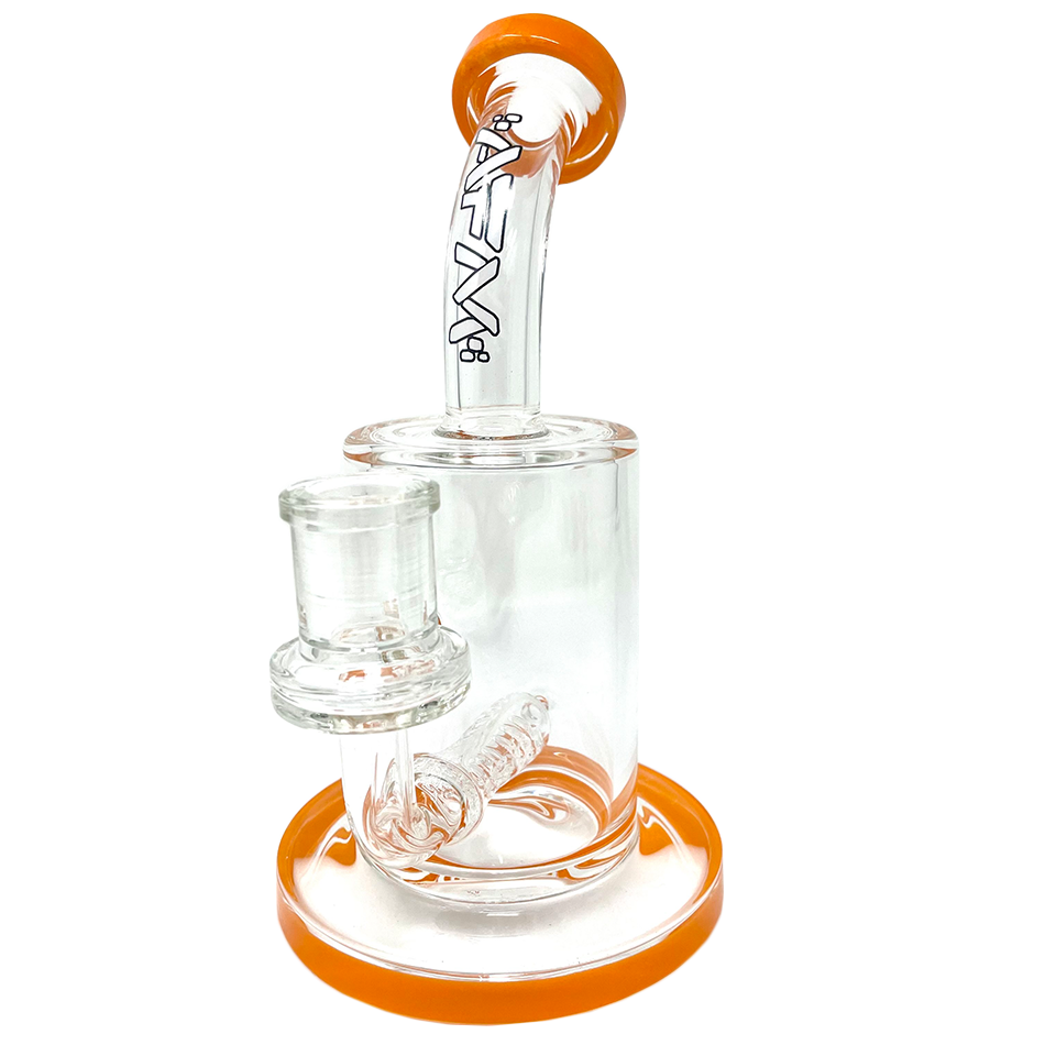 7.5" AFM Clear Glass Inline Perc Dab Rig