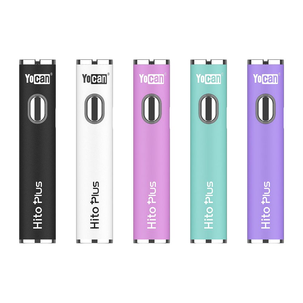 20支裝展示盒 - Yocan Hito 與 Hito Plus 510 螺紋筆型電池 - 260mAh / 500mAh / 綜合顏色