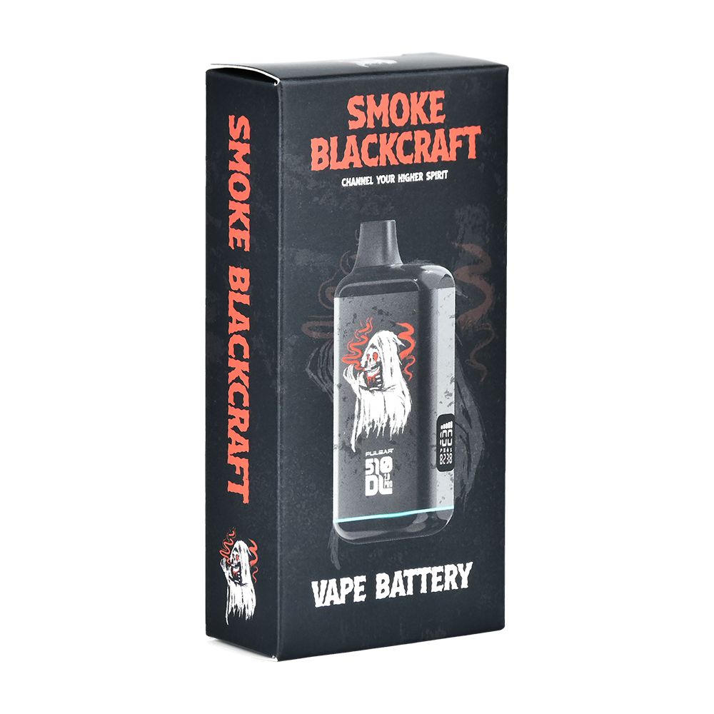 10CT DISP - Smoke BlackCraft x Pulsar 510 DL 2.0 PRO VV Vape Bar - 1000mAh / Assorted Colors