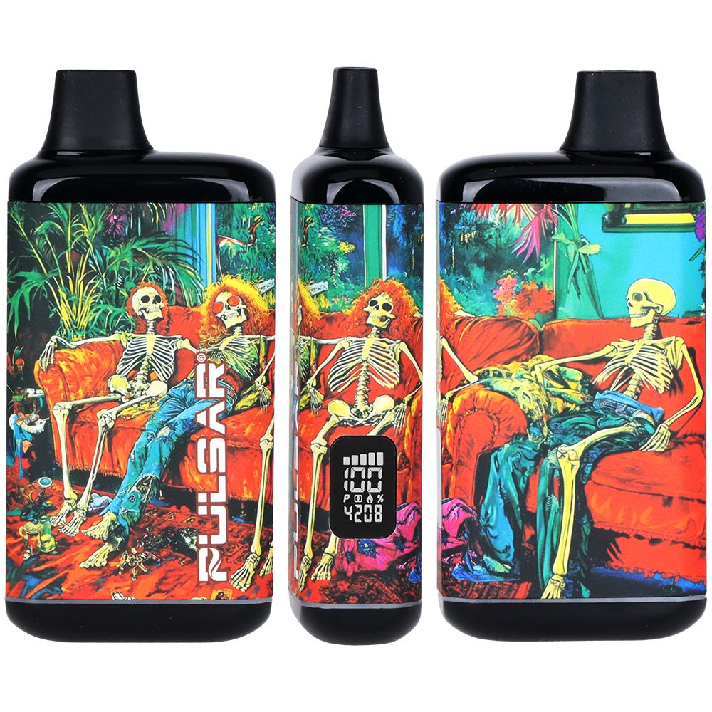 10CT DISPLAY - Pulsar 510 DL 2.0 PRO Design Series VV Vape Bar - 1000mAh / Assorted Designs