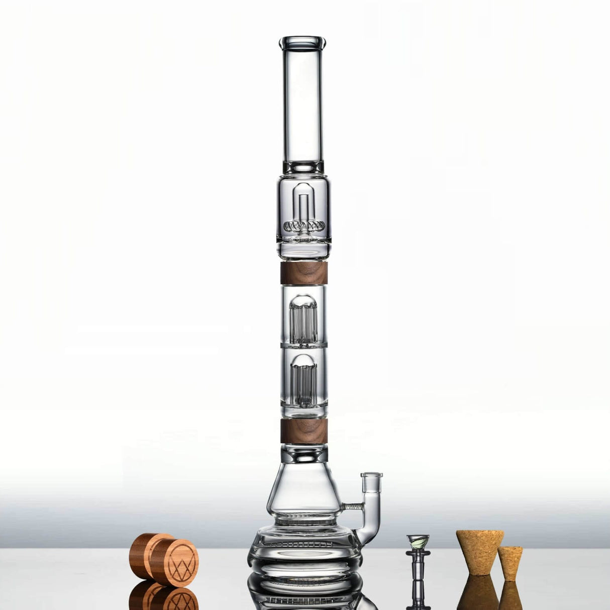 23" Voyager + Dual Perc Bong