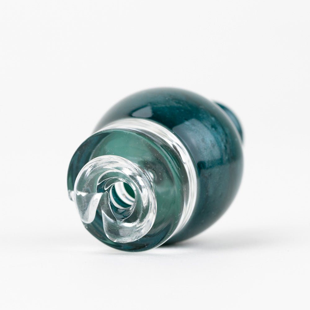 Empire Glassworks Puffco Pivot 玻璃吸嘴 - 藍色潟湖