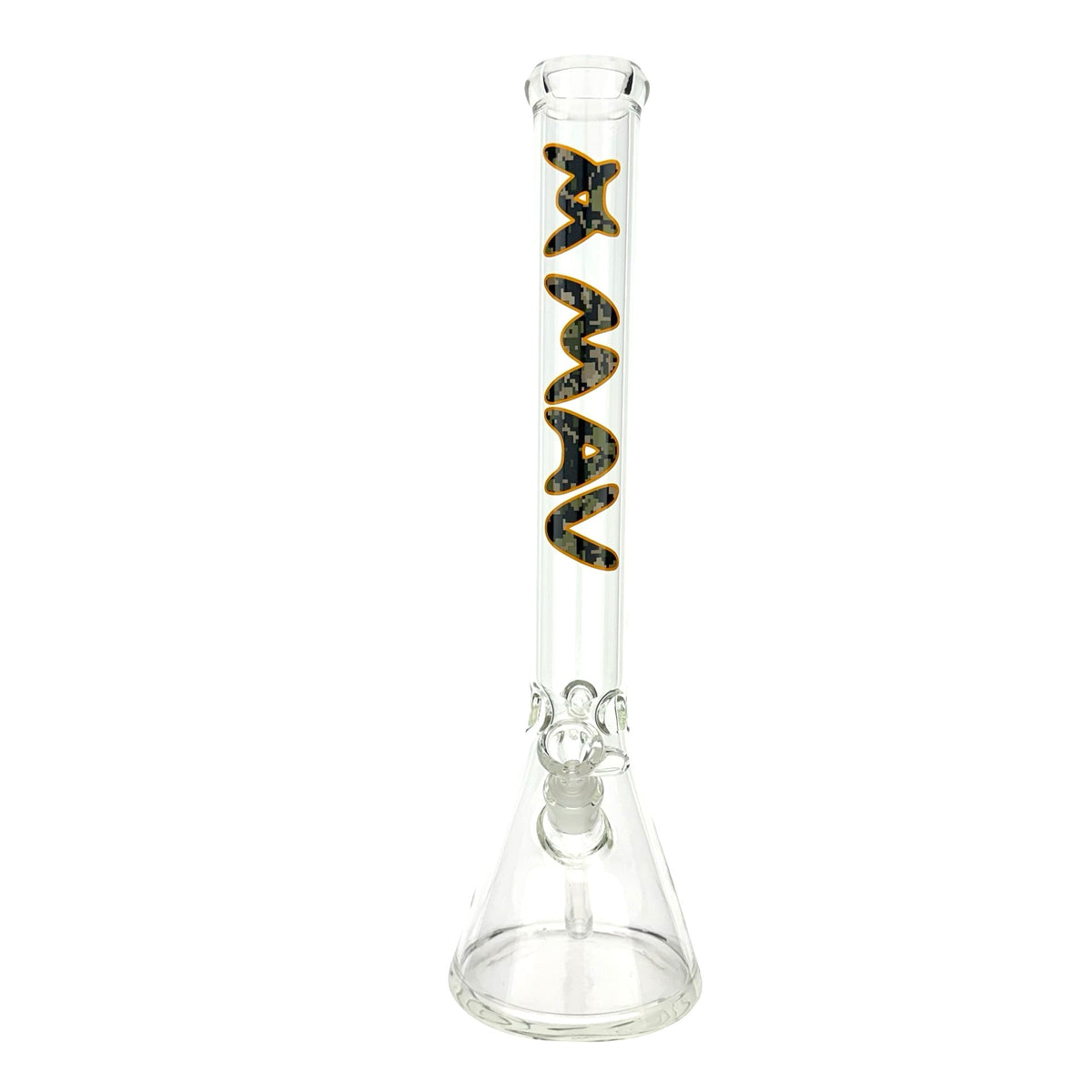 18" MAV Specialty Decal slab Logo Beaker Bong collection