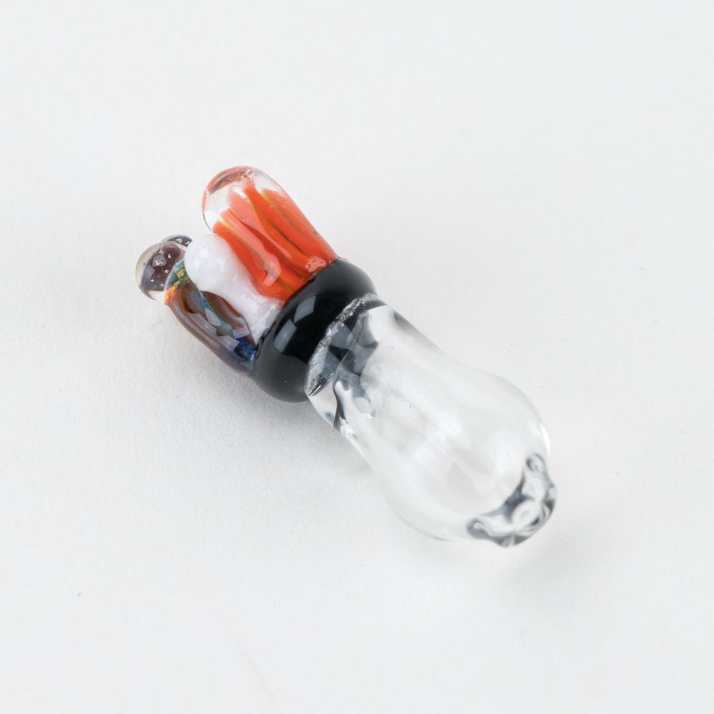 Empire Glassworks Coral PuffCo Peak Pro Glass Ball Cap
