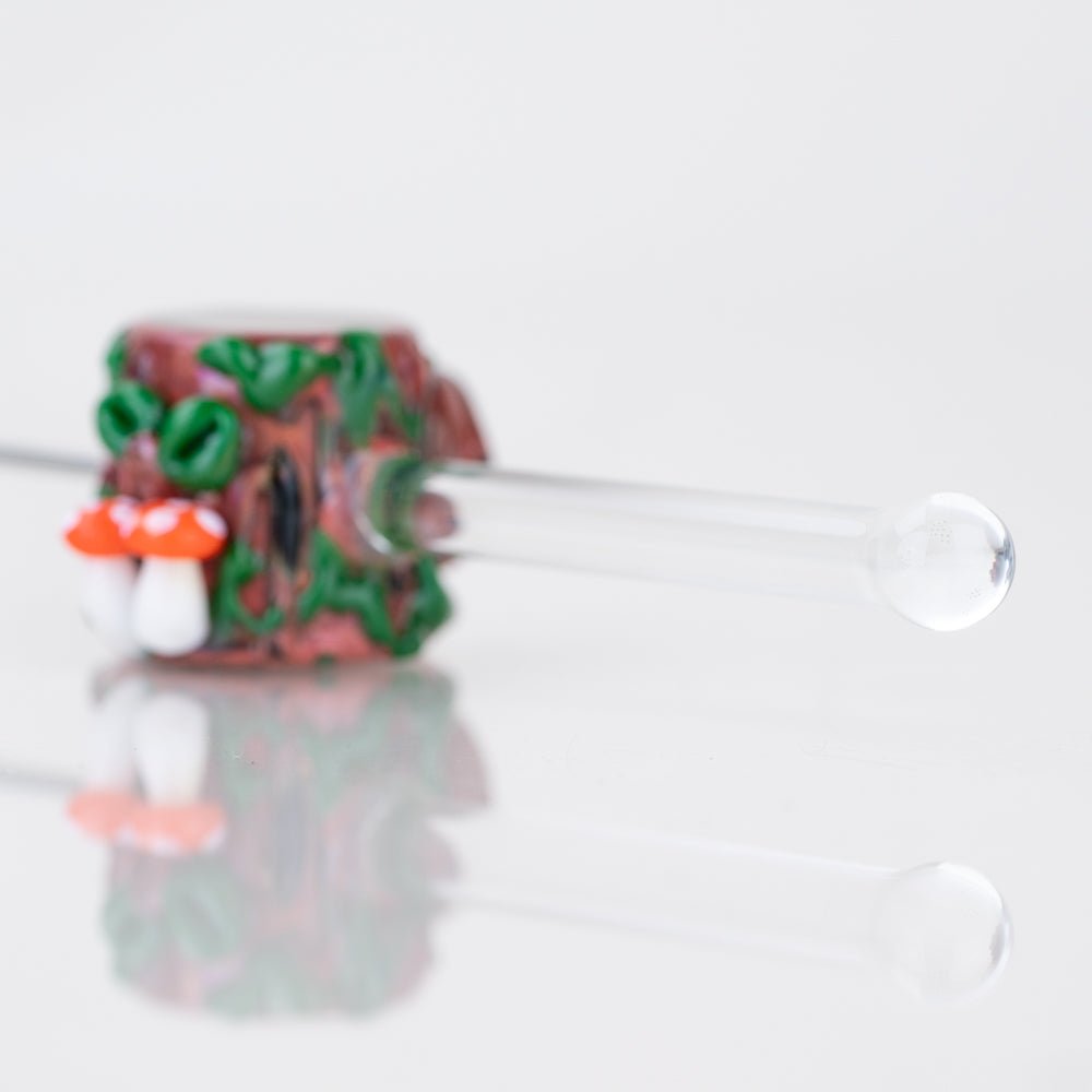 Empire Glassworks Hootie's Forest Poker Wand