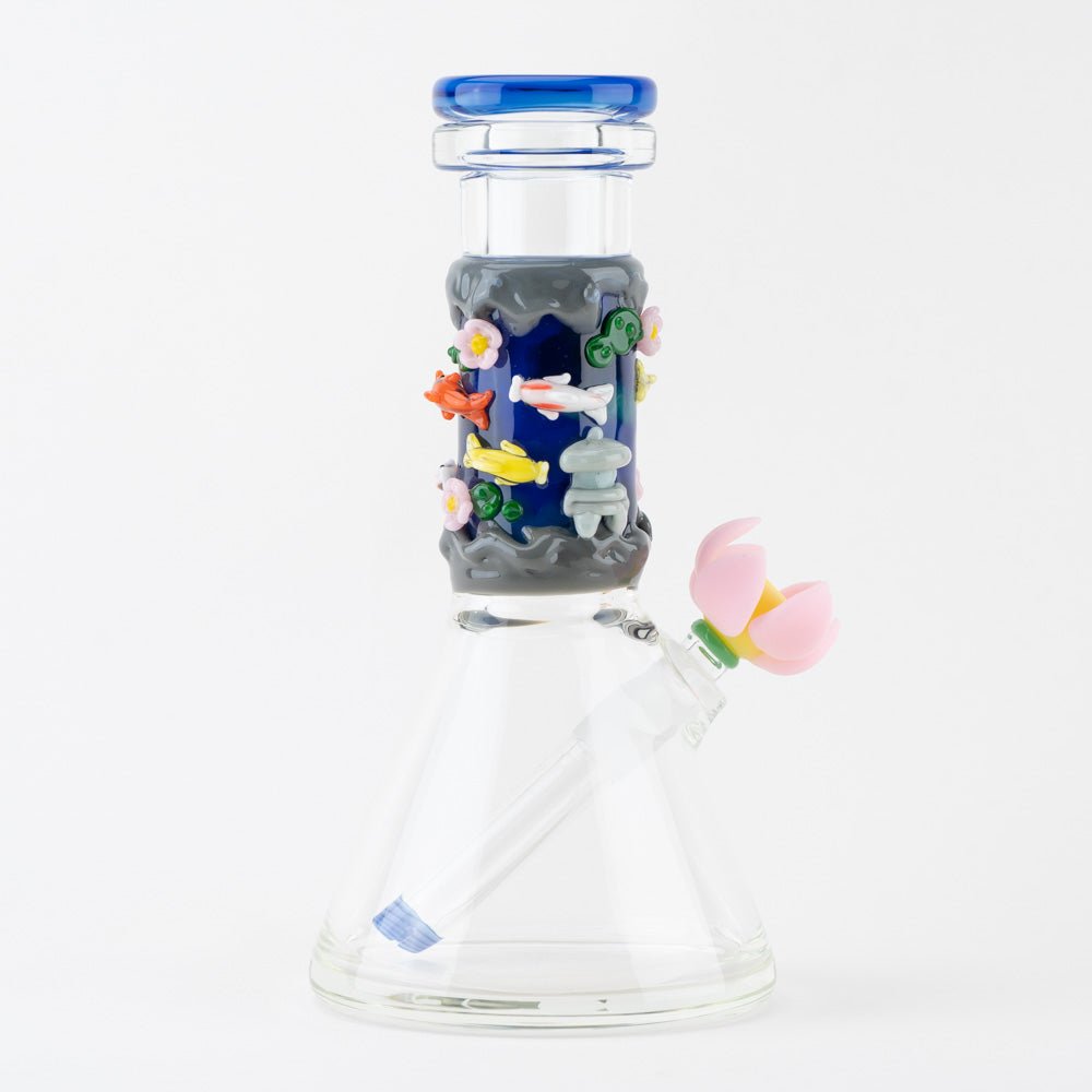 Empire Glassworks Koi Pond Baby Beaker