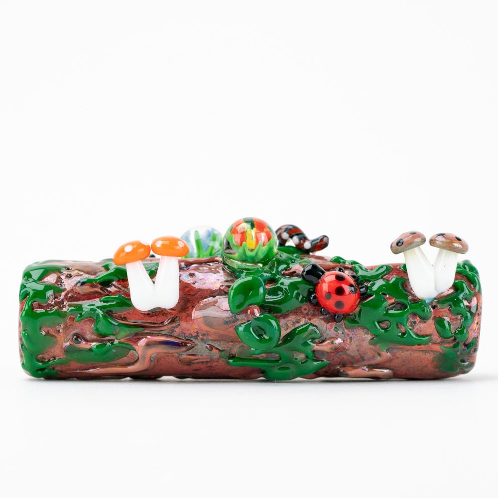 Empire Glassworks Mossy Log Dry Pipe